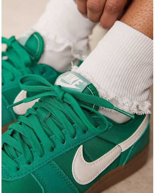 Nike Green Field General Trainers