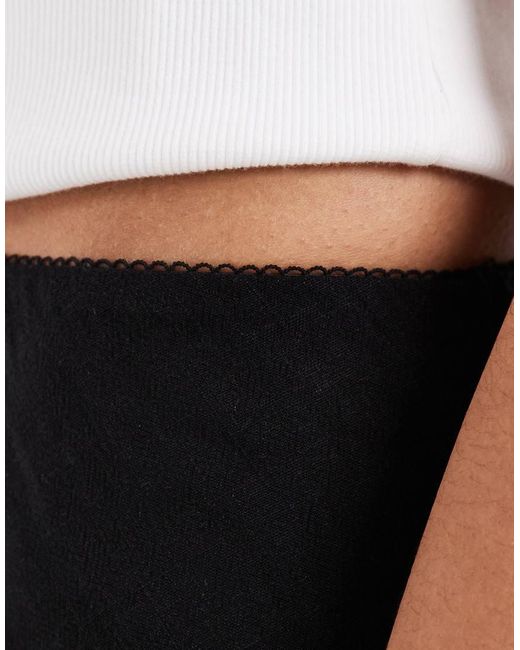 ASOS Black Asos Design Tall Linen Bias Midaxi Skirt