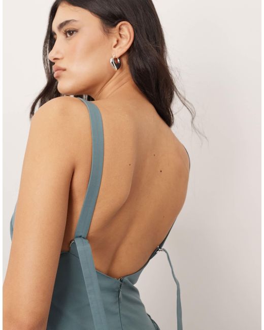 ARRANGE Blue – maxikleid