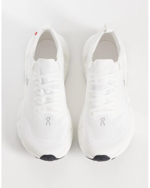 On Shoes White Cloudsoma Outdoor Trainers