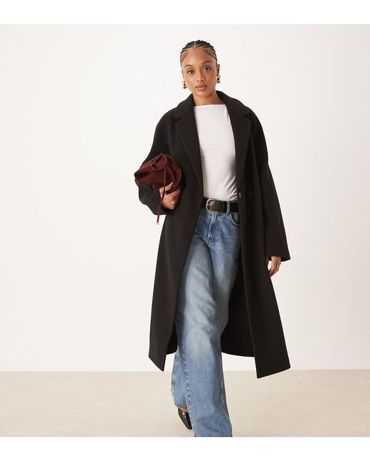 Abrigo Cómodo De Asos Design Tall ASOS de color Black