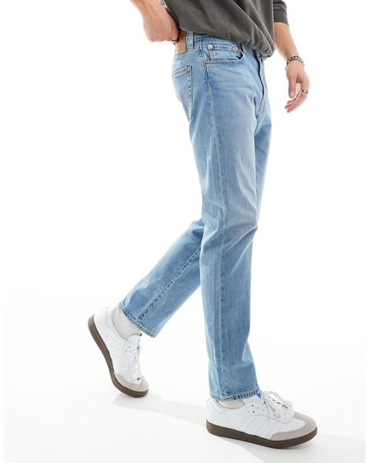 Levi's – 502 – schmal zulaufende jeans in Blue für Herren