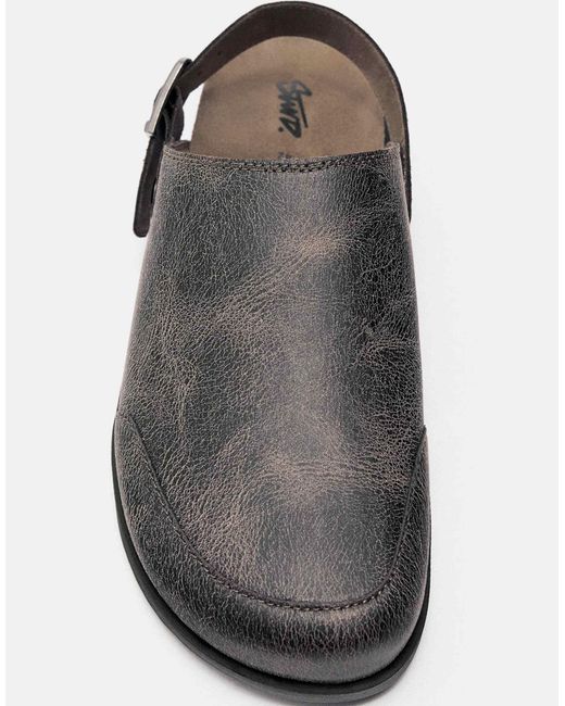 Pull&Bear – stwd – clogs in Brown für Herren