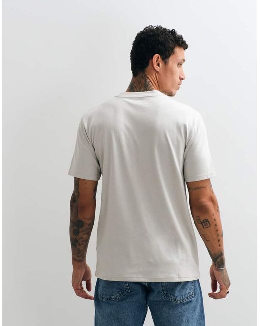 Hollister Gray Relaxed Everyday T-shirt for men