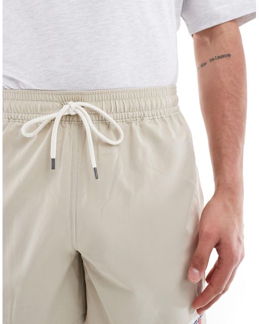 Polo Ralph Lauren – sport capsule travler – badeshorts in White für Herren