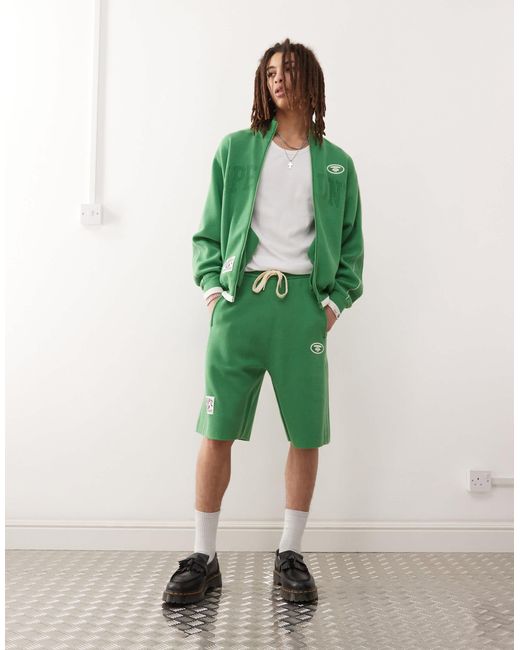 Aape By A Bathing Ape Aape by a bathing ape – gestrickte trainingsjacke in Green für Herren