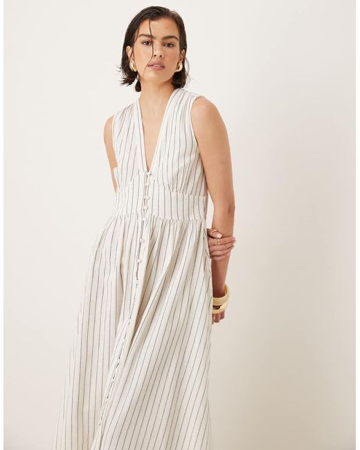 Nobody's Child Natural Starlight Midi Dress