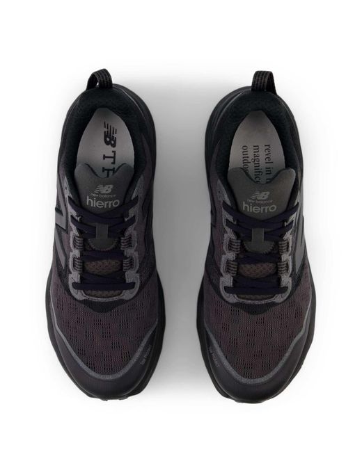 New Balance Black – fresh foam x hierro v9 – sneaker