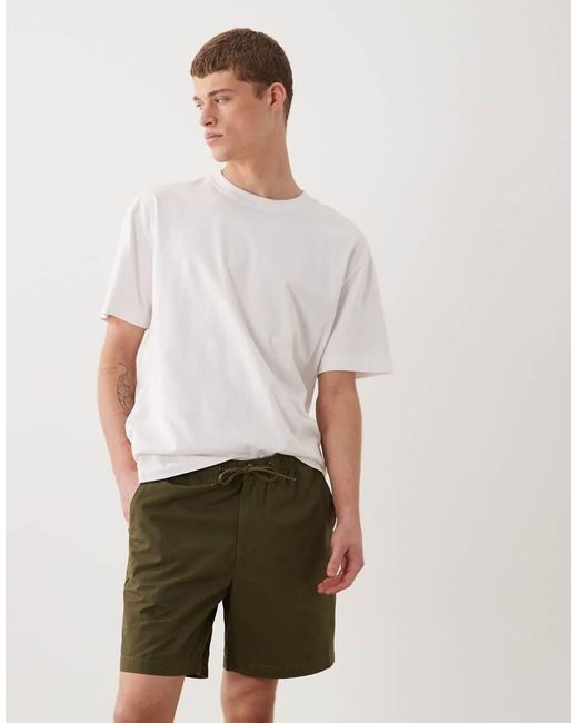 Barbour Natural Declan Patch Drawstring Short for men