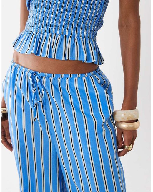 ASOS Blue Co-ord Trouser