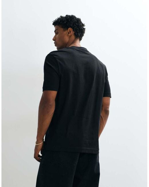 Boss Blue Hugo Boss Relaxed Fit Small Graphic T-Shirt for men