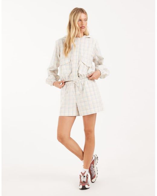ASOS Natural Pull On Boxer Short