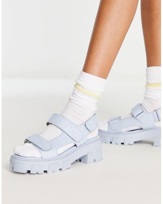 Raid White Daicy Sporty Sandals