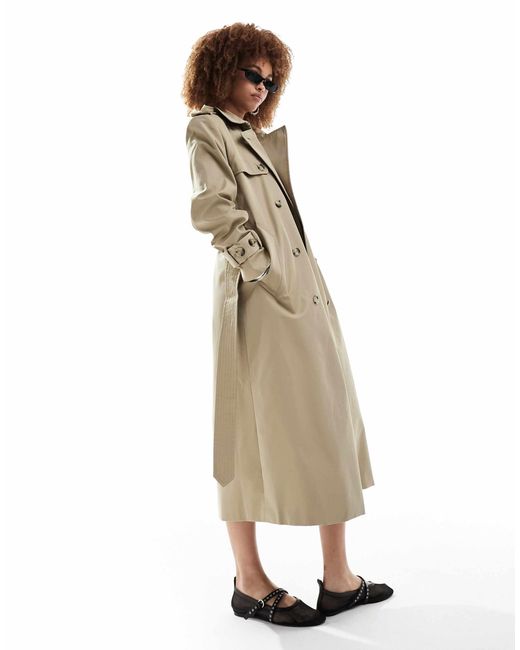 Mango Natural Premium Trench Coat
