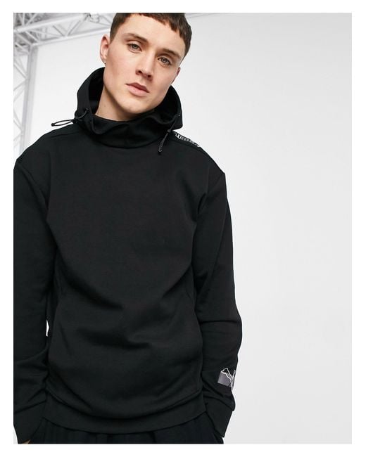 puma funnel neck hoodie
