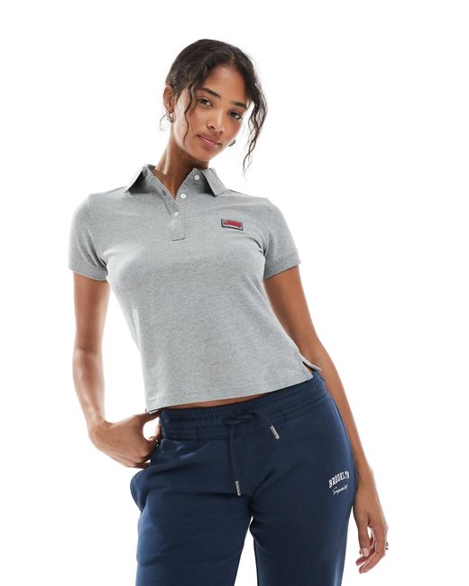 Superdry Blue – athletic essentials – polohemd
