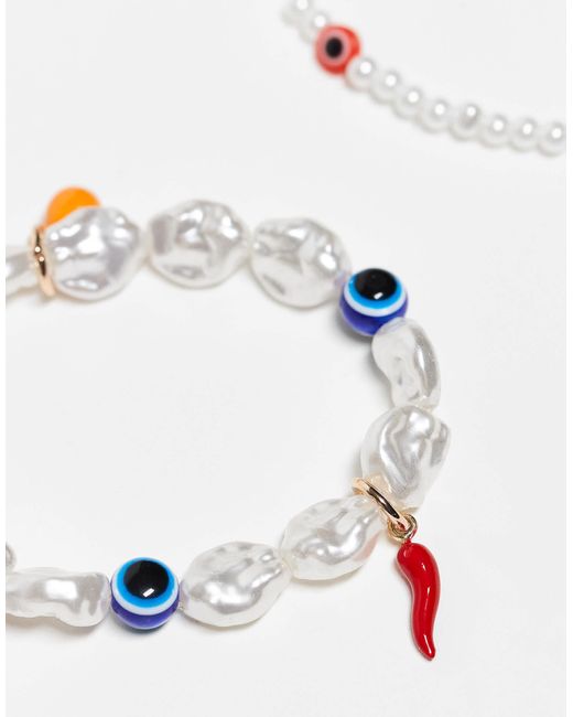 Lot ASOS en coloris White