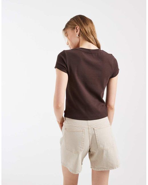 Levi's Brown Essential Baby T-shirt