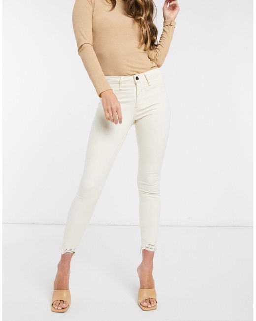 river island mid rise jeans