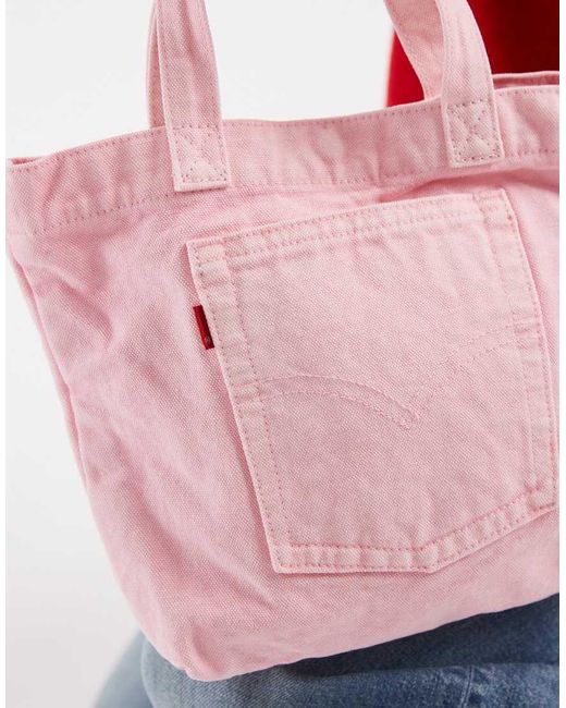 Levi's Pink Mini Back Pocket Tote Bag