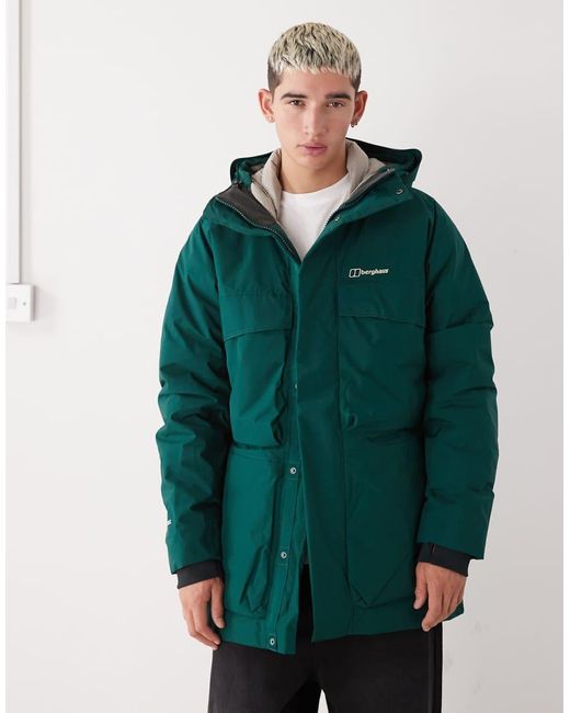 Berghaus Green Fernly Gore-Tex Down Parka for men