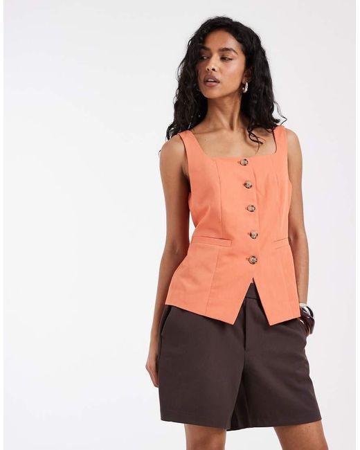 Object Multicolor Stretch Tailored Shorts