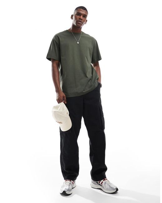 Camiseta Extragrande De -Verde Weekday de hombre de color Green