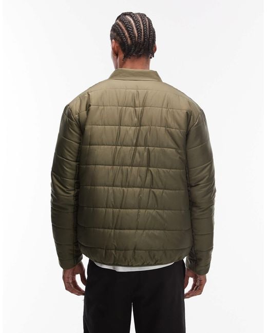 ASOS Gray Peakmaxtm Liner Jacket for men