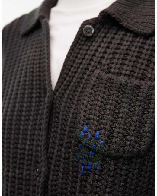 Obey Black Julian Knitted Jacket