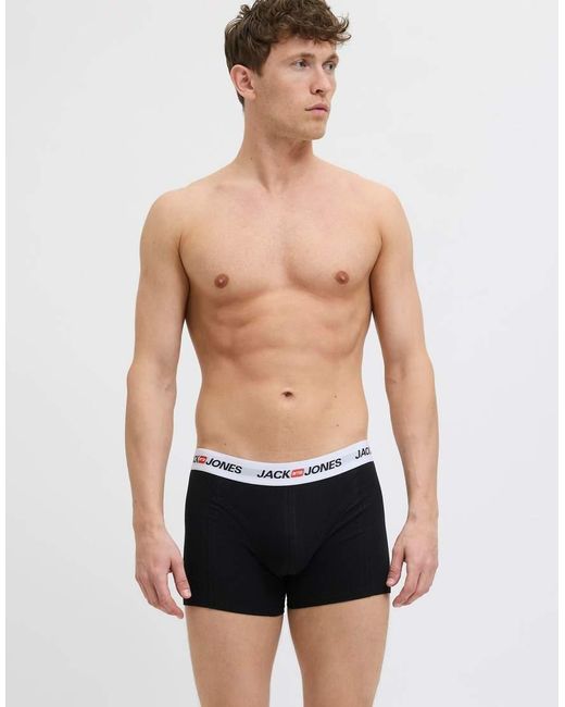 Jack & Jones Set Van 7 Boxershorts in het Blue voor heren