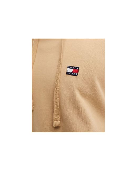 Tommy Hilfiger Brown Relaxed Xs Badge Logo Hoodie for men