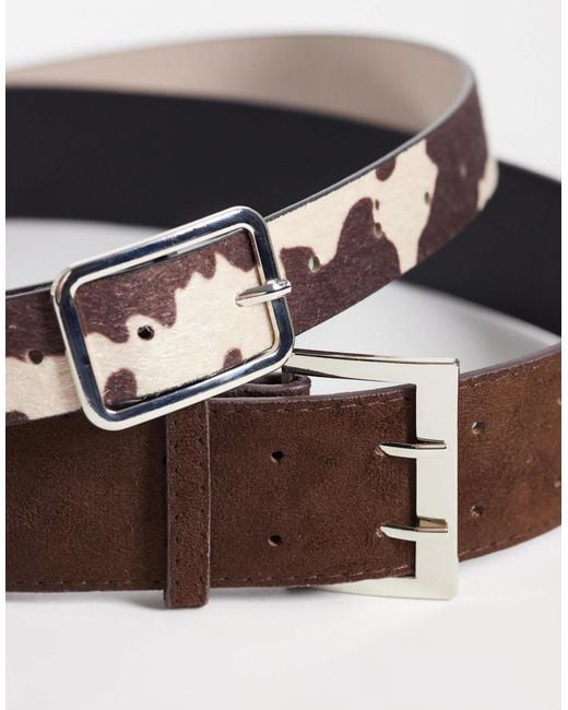 Kaiia Brown Exclusive 2 Pack Belts