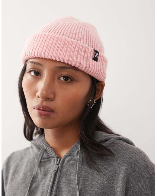 Collusion Pink – fischerstrickmütze