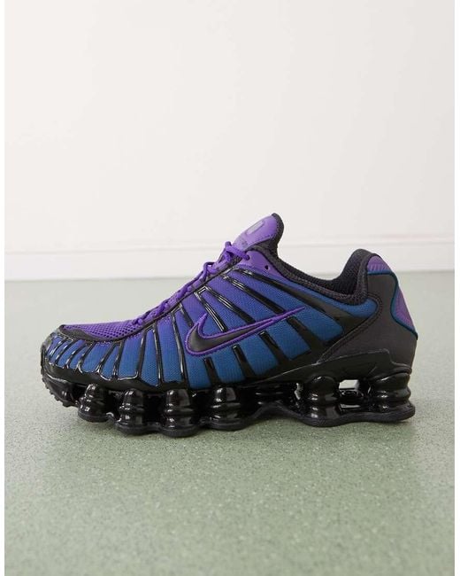 Nike Shox Tl in het Blue voor heren