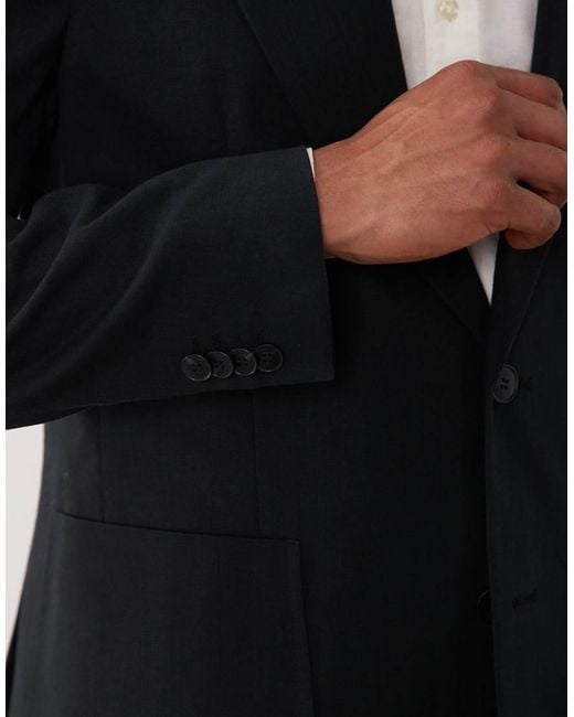 ASOS Black Slim Fit Suit Blazer for men