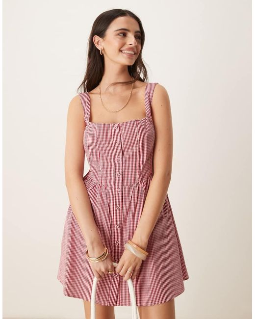Glamorous Mini Jurk in het Pink