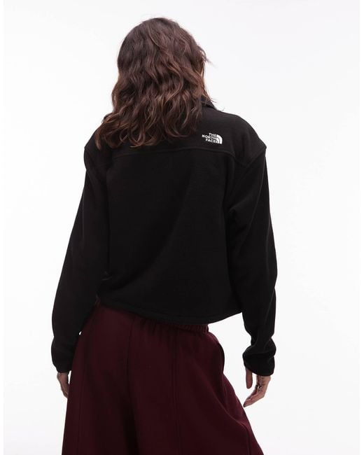 The North Face Black – glacier – kurze fleece-jacke