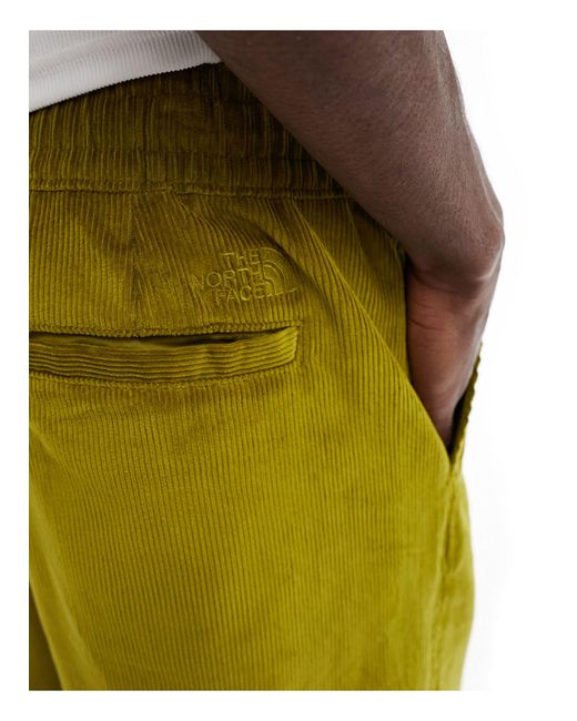 Heritage - pantaloni cargo multitasche larghi di The North Face in Green da Uomo