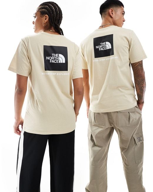 The North Face Natural Redbox Backprint T-shirt