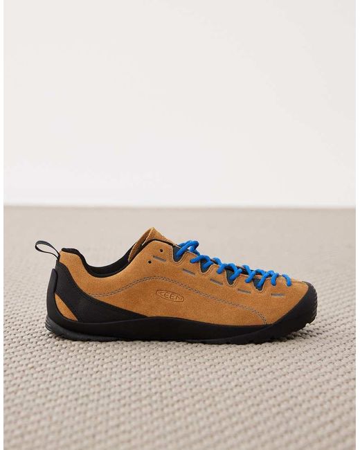 Keen Black Jasper Brushed Suede Sneakers for men
