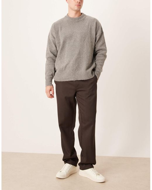 ASOS Natural Straight Pants for men