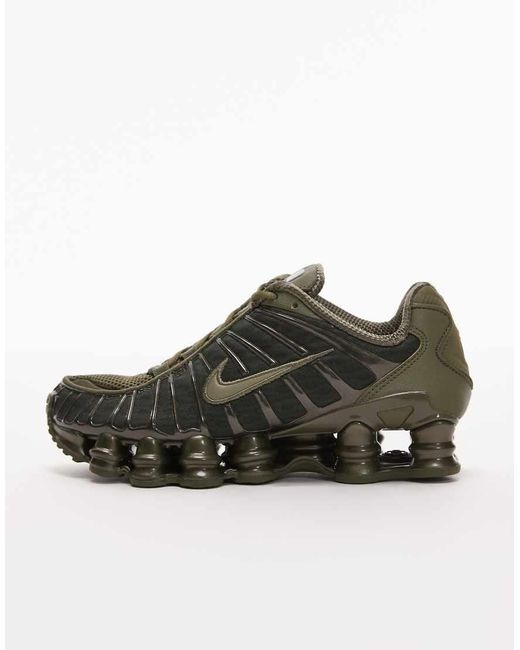 Nike Brown Shox Tl Trainers