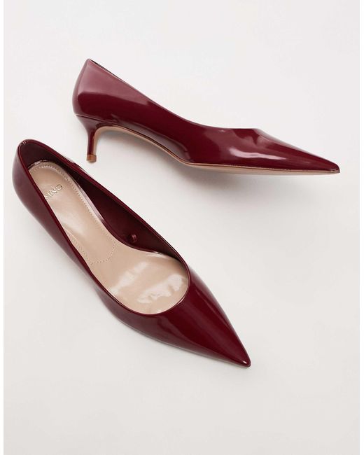 Mango White – spitze schuhe
