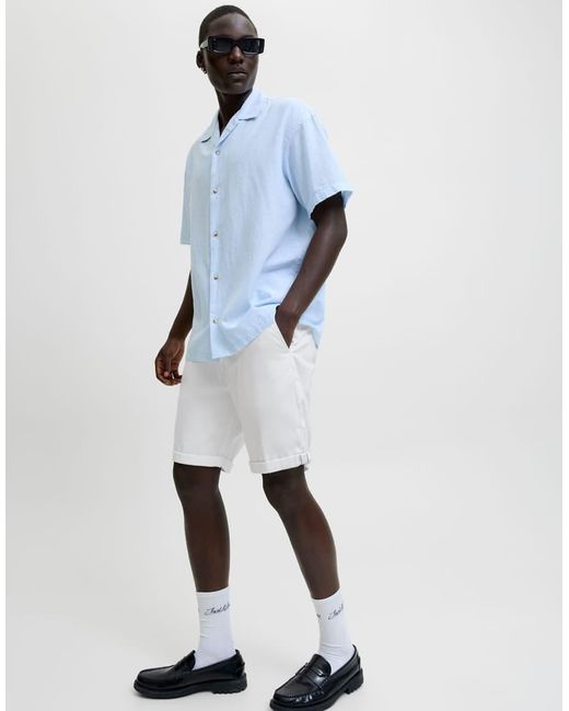 Jack & Jones Blue Chino Shorts for men