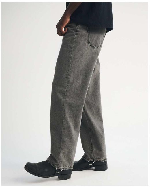 Abercrombie & Fitch Black Relaxed Jean for men