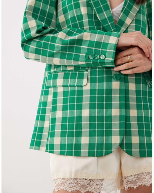 Y.A.S Green Tailored Blazer
