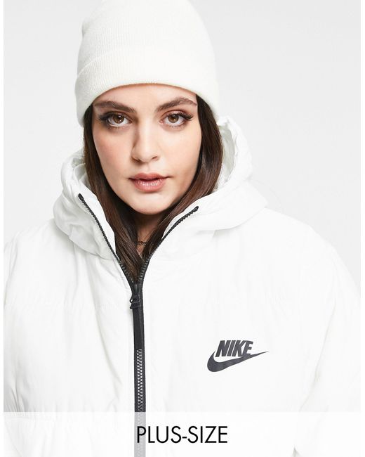 Nike Plus Padded Jacket With Back Swoosh | Lyst Australia