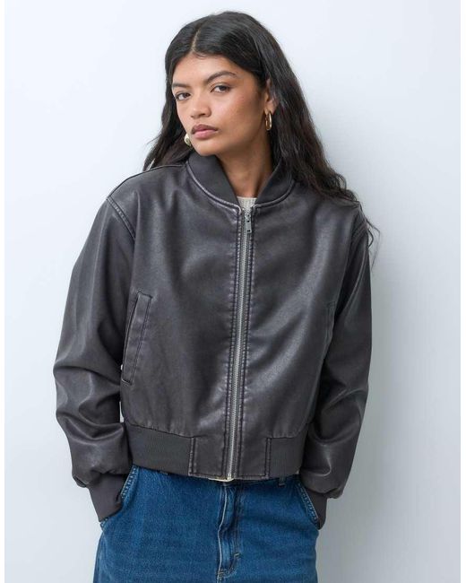 Giacca Bomber di ONLY in Gray