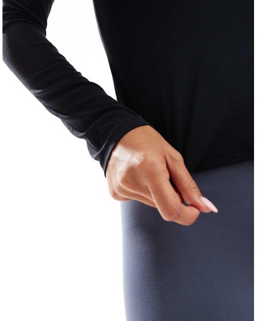 agon® Blue Long Sleeve Top