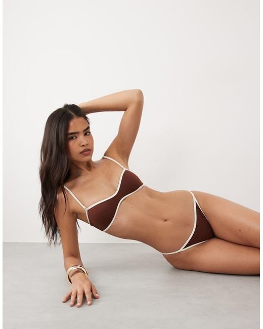 Mango Brown Bikini Bottoms